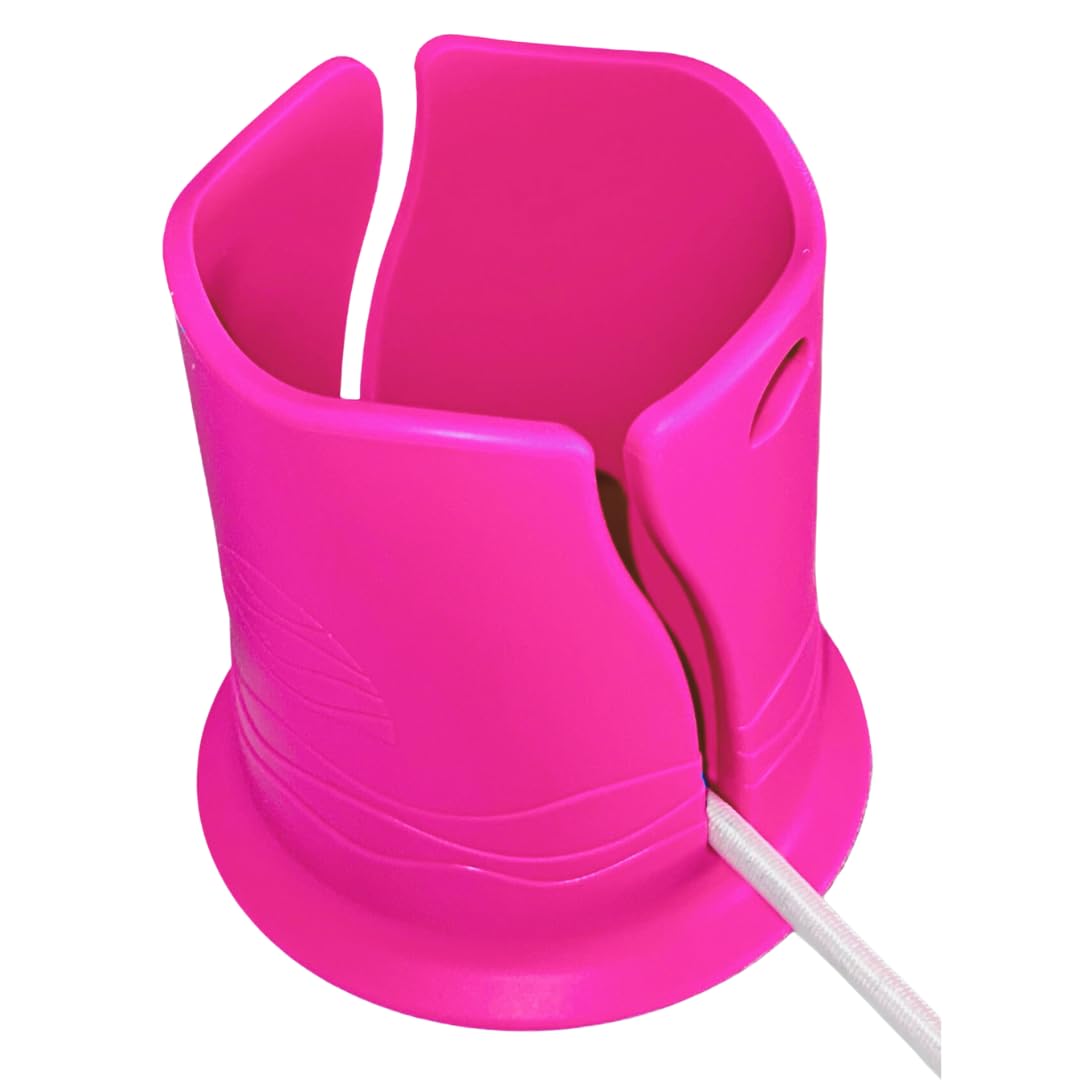 Floatsup® Cup Holder for Paddle Board & Kayak - Neon Pink | Secure Drink Storage for Water Sports & Beach Activities
