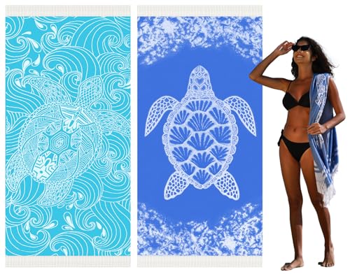 2 Pack Blue Dark Blue Turtle