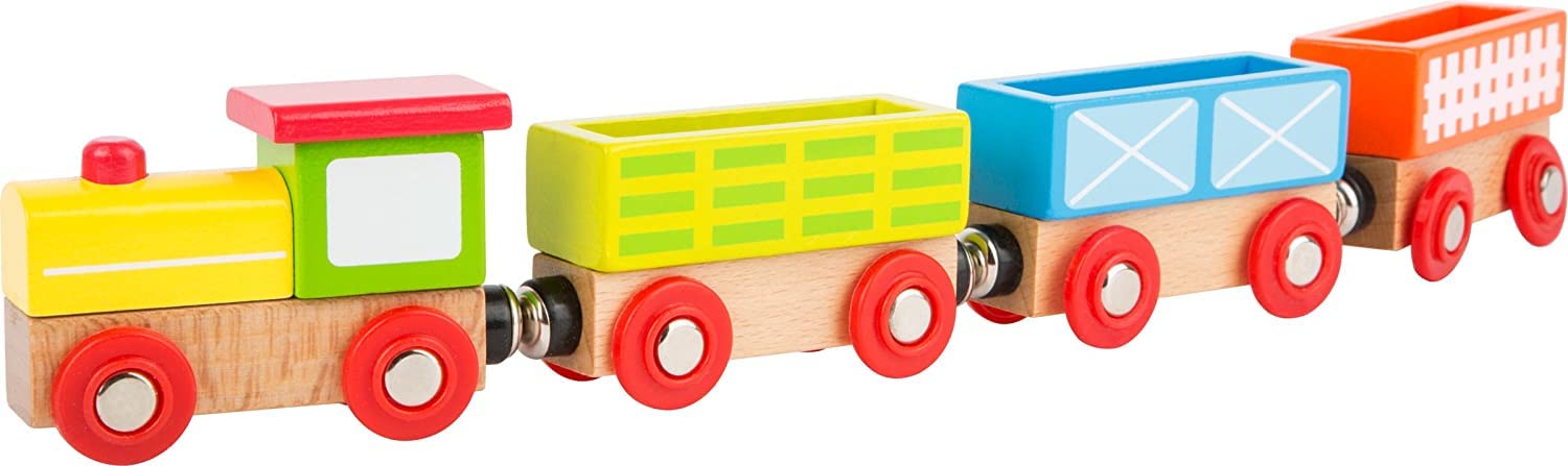 Small Foot Wooden Zoo Train Playset for Kids Ages 3+ | Educational Animal Toy for Imaginative Play & Toddler Learning