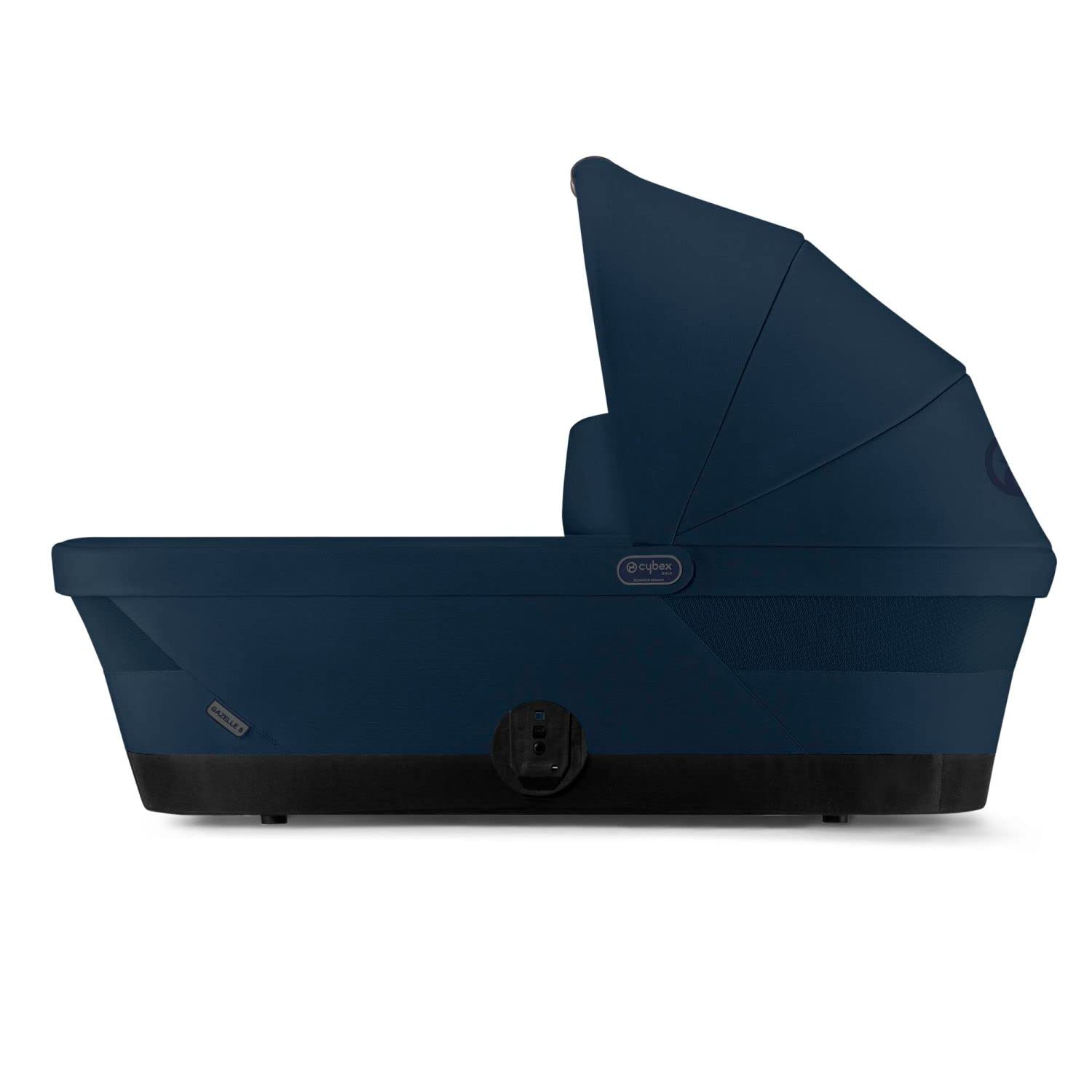 Cybex Gazelle S 2 Baby Bassinet - Portable Infant Cot with Ergonomic Handle, Sun Canopy & Spacious Interior | Compatible with Gazelle S 2 Stroller in Ocean Blue | Perfect for Newborns, Travel & Nursery Use