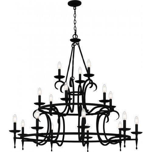 Octavia 18-Light Modern Crystal Chandelier for Dining Room & Living Room - Elegant Ceiling Light Fixture for Home Decor
