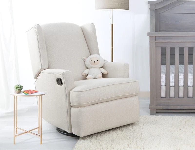 Hemingway Swivel Recliner Chair - Second Story Home Comfortable Leather Reclining Chair with 360° Rotation - Perfect for Living Room, Home Theater & Office Relaxation