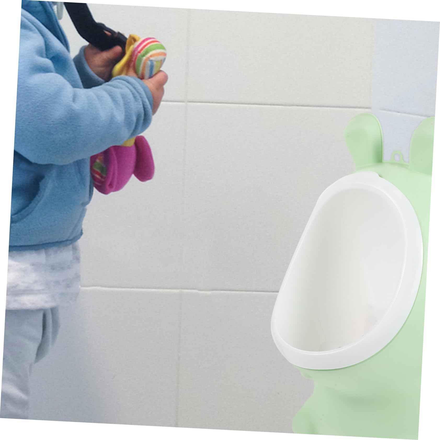 Coolhiya Boys' Urinal - Durable Toddler Potty Trainer for Safe Bathroom Training at Home