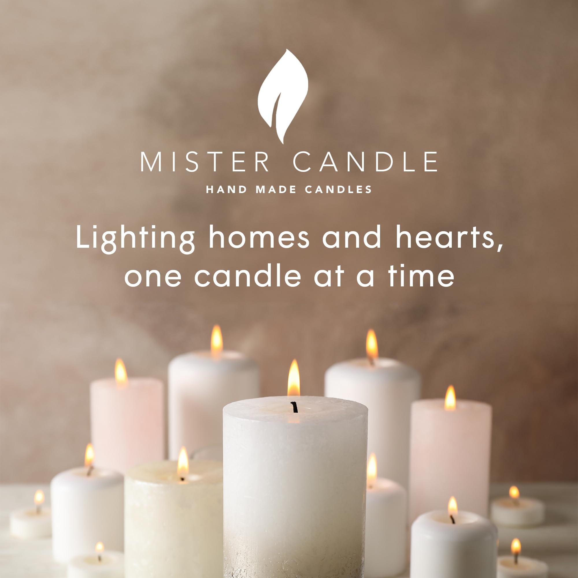 Premium Unscented Dripless Pillar Candles Set of 3 - 4x3 Inch Hand-Poured Yellow Candles for Home Decor, Weddings & Relaxation - 60 Hour Burn Time, Natural Soy Wax - Perfect for Centerpieces, Meditation & Romantic Ambiance