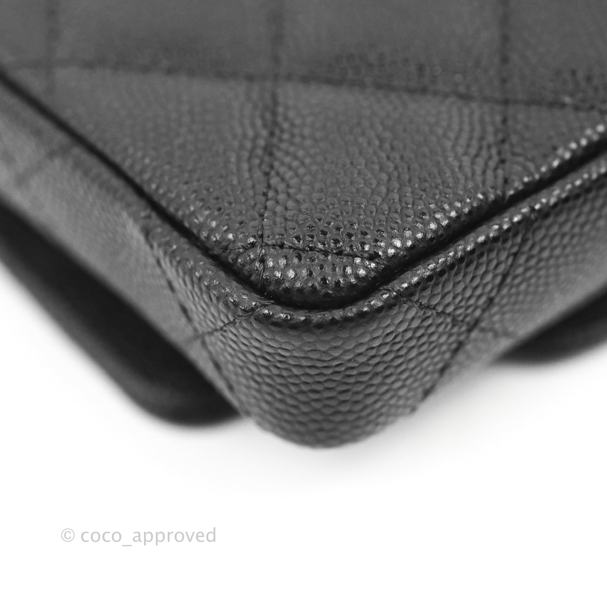 Chanel Classic Flap Belt Bag in Black Caviar Leather with Gold Hardware - Elegant Crossbody for Women, Perfect for Parties & Daily Wear