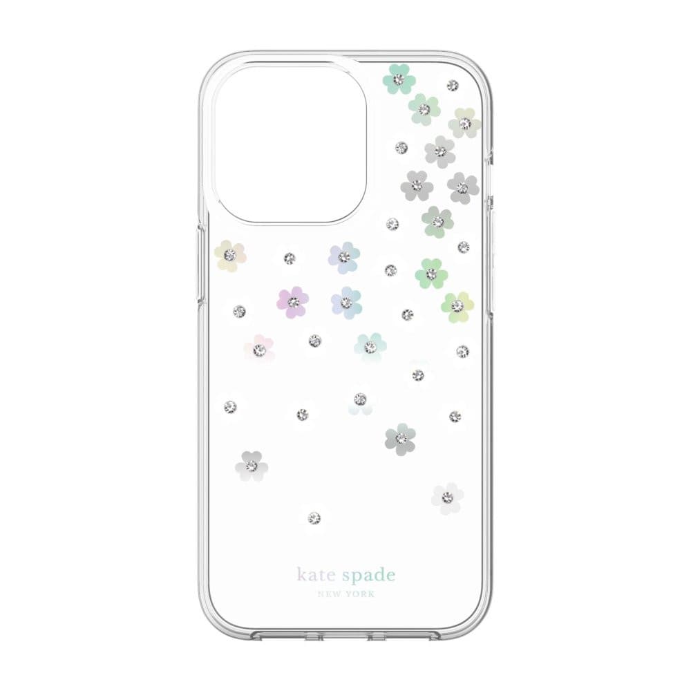 Kate Spade New York iPhone 13 Pro Case - Durable Hardshell Protective Cover with Stylish Design | Perfect for Everyday Use, Travel & Work Protection