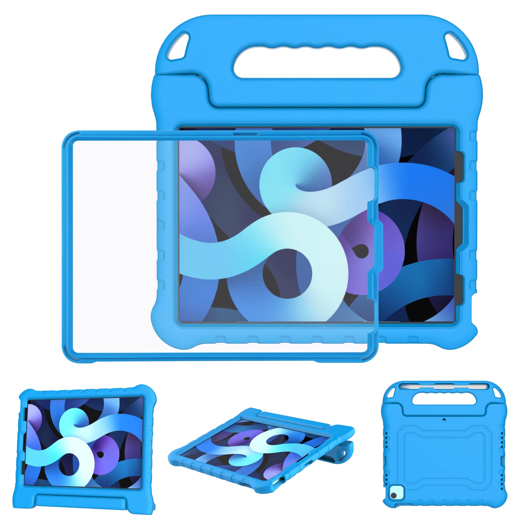 Shockproof Kids iPad Case for iPad Air 5th/4th Gen (2022/2020, 10.9