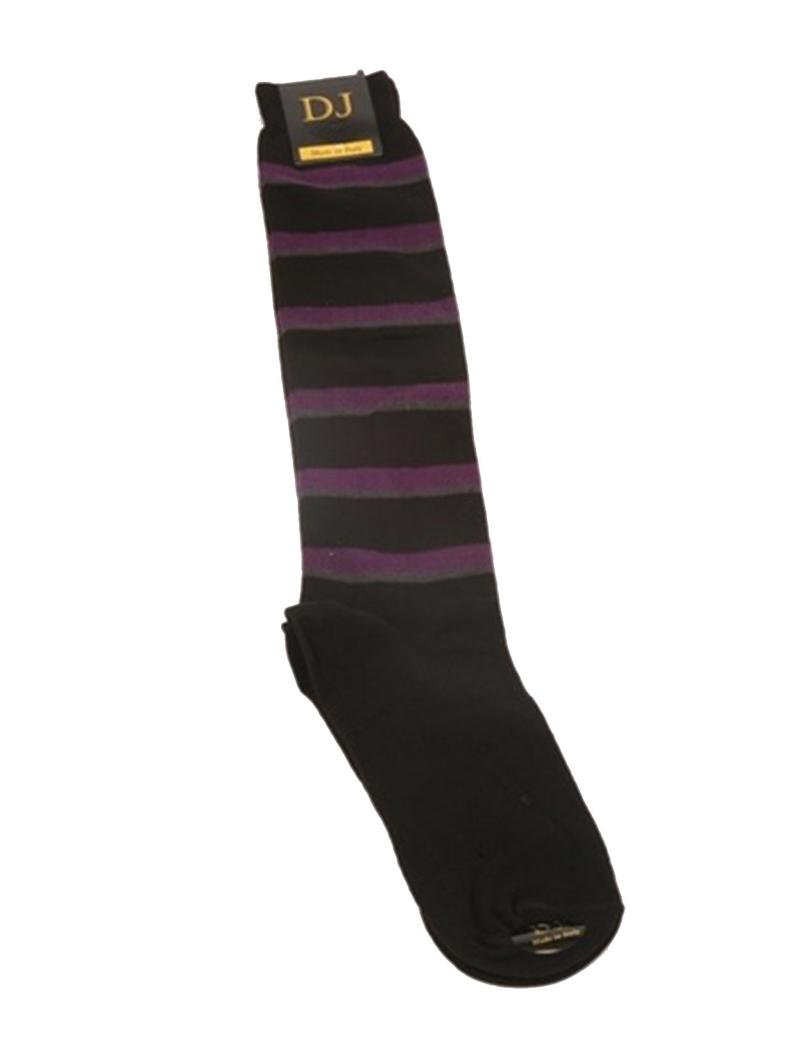 Stylish Men's Striped Socks - DJ Block Design for UK 5-11, EU 39-46, US 7-12 - Perfect for Casual Wear, Dance Parties & Everyday Comfort