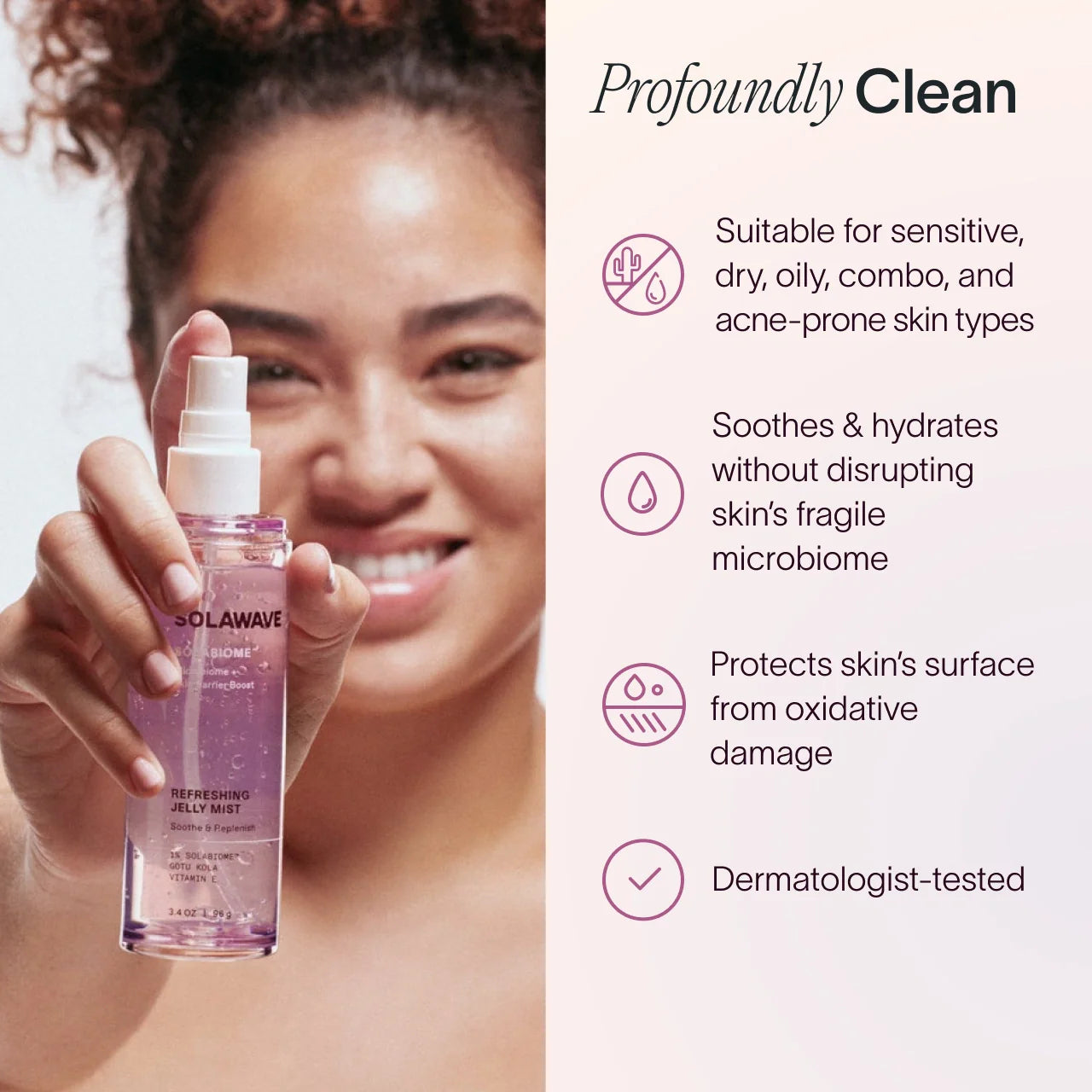 Prebiotic & Probiotic Refreshing Jelly Face Mist Spray - Hydrating & Balancing Facial Toner for Glowing Skin | Perfect for Daily Skincare Routine & On-the-Go Refreshment