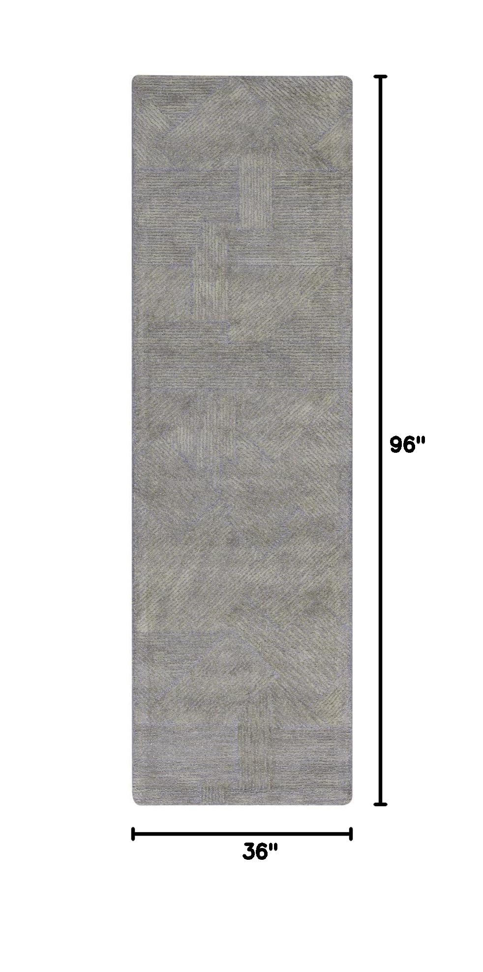Michael Amini MA30 Star Area Rug 2'3