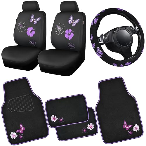 Black with Purple