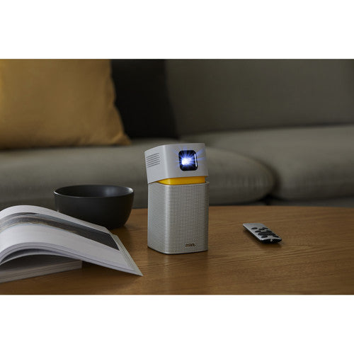BenQ GV1 200 Lumen WVGA DLP Smart Pico Projector with WiFi & Bluetooth - Portable Mini Projector for Home Theater, Outdoor Movies & Business Presentations