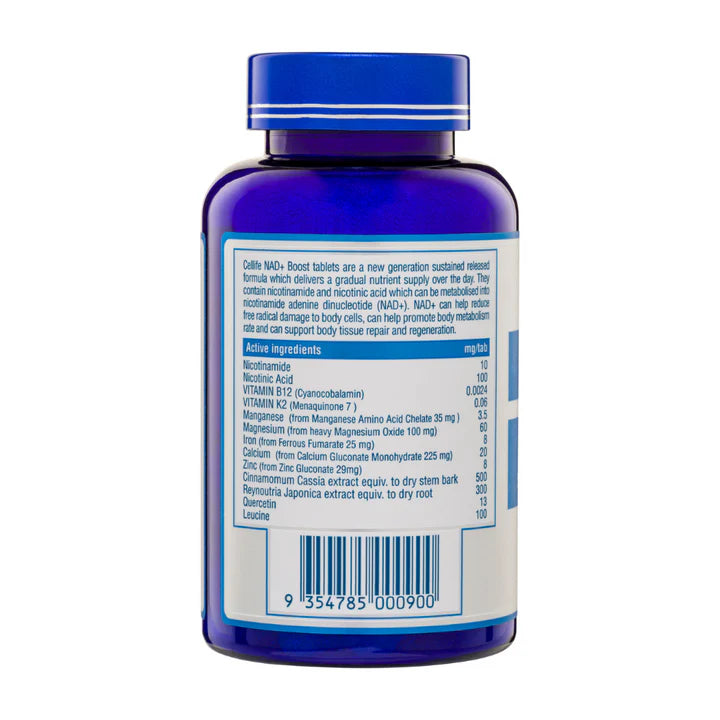 Cellife NAD+ Supplement - Anti-Aging & Cellular Energy Booster for Men & Women - Supports Metabolism & Brain Health - Ideal for Fitness Recovery & Healthy Aging