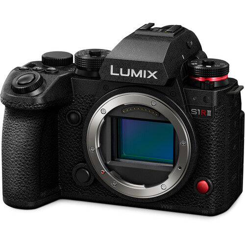 Panasonic LUMIX S1R II Full Frame Mirrorless Camera - 47.3MP High Resolution, 4K Video, Weather Sealed - Perfect for Professional Photography & Videography