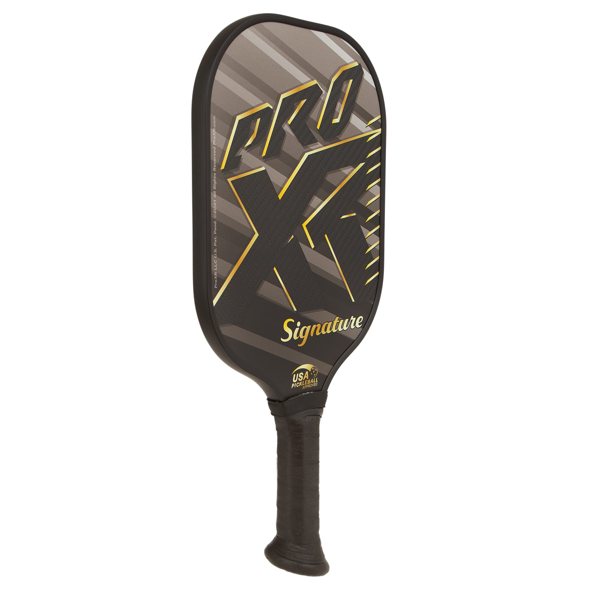 ProXR Signature Graphite Pickleball Paddle with Cover - Premium Lightweight Pickleball Racket for Outdoor & Indoor Play - Perfect for Recreational and Competitive Players