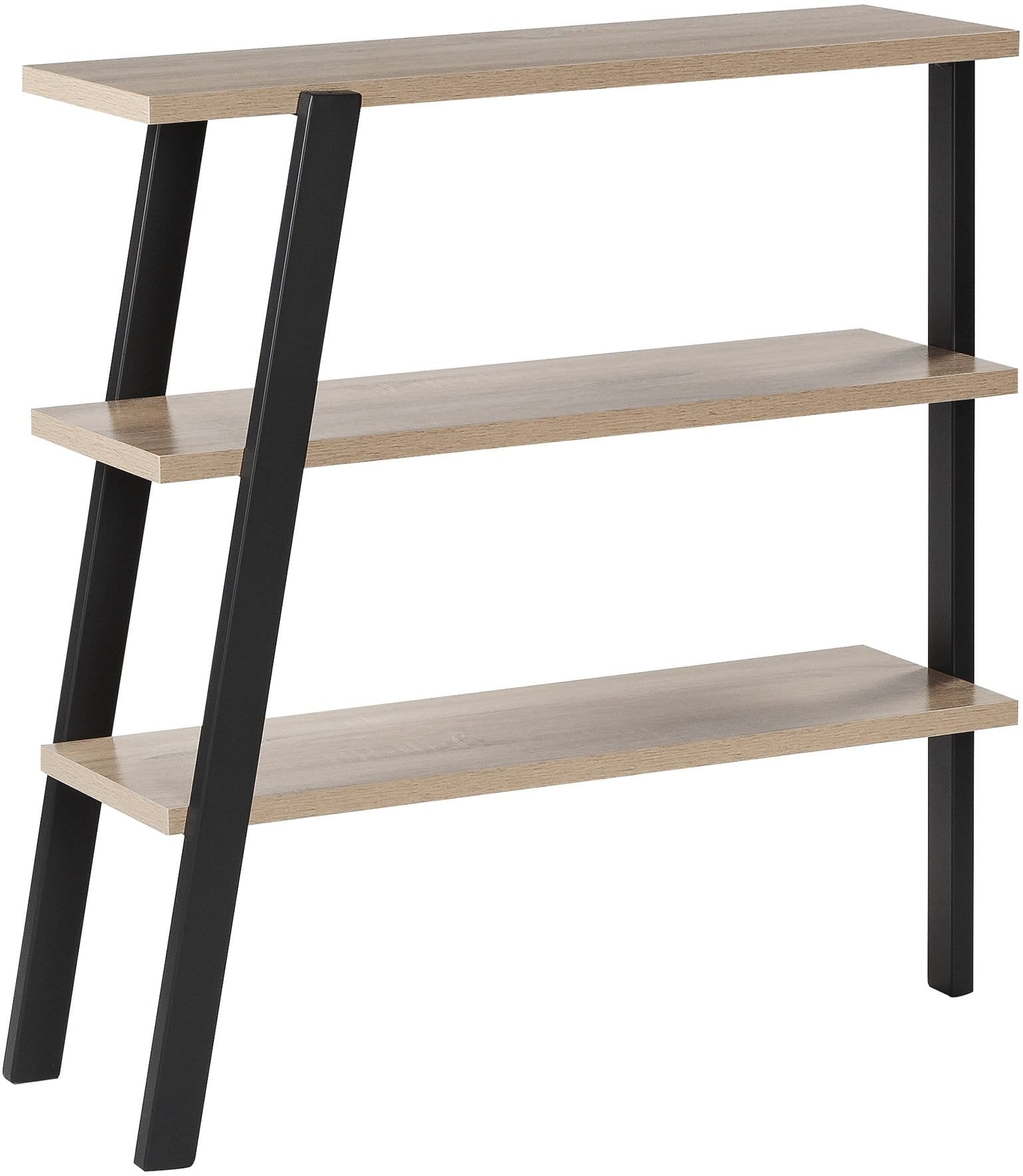 Safco Mirella 3-Tier Bookshelf - Sturdy Storage Shelf for Home Office, Living Room & Bedroom - Perfect for Organizing Books, Decor & Essentials [MRBS3]
