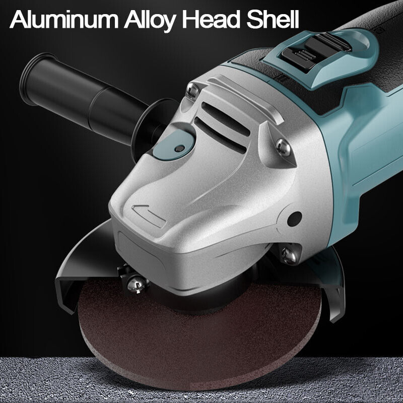 125mm Brushless Angle Grinder - Cordless Cutting & Polishing Tool for Makita 18V Battery - Perfect for Metalworking, Wood Cutting & DIY Projects