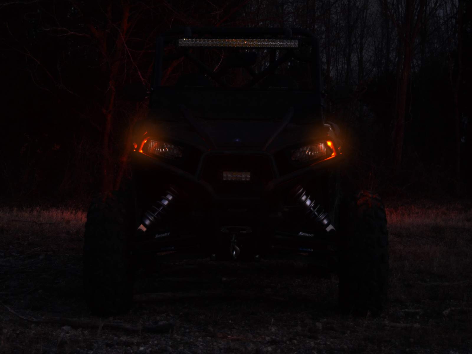SuperATV Turn Signal Kit for Polaris RZR 800 / S 800/4 800 - Plug and Play Easy Installation with Toggle Switch | UTV Accessories for Off-Road Safety & Night Riding