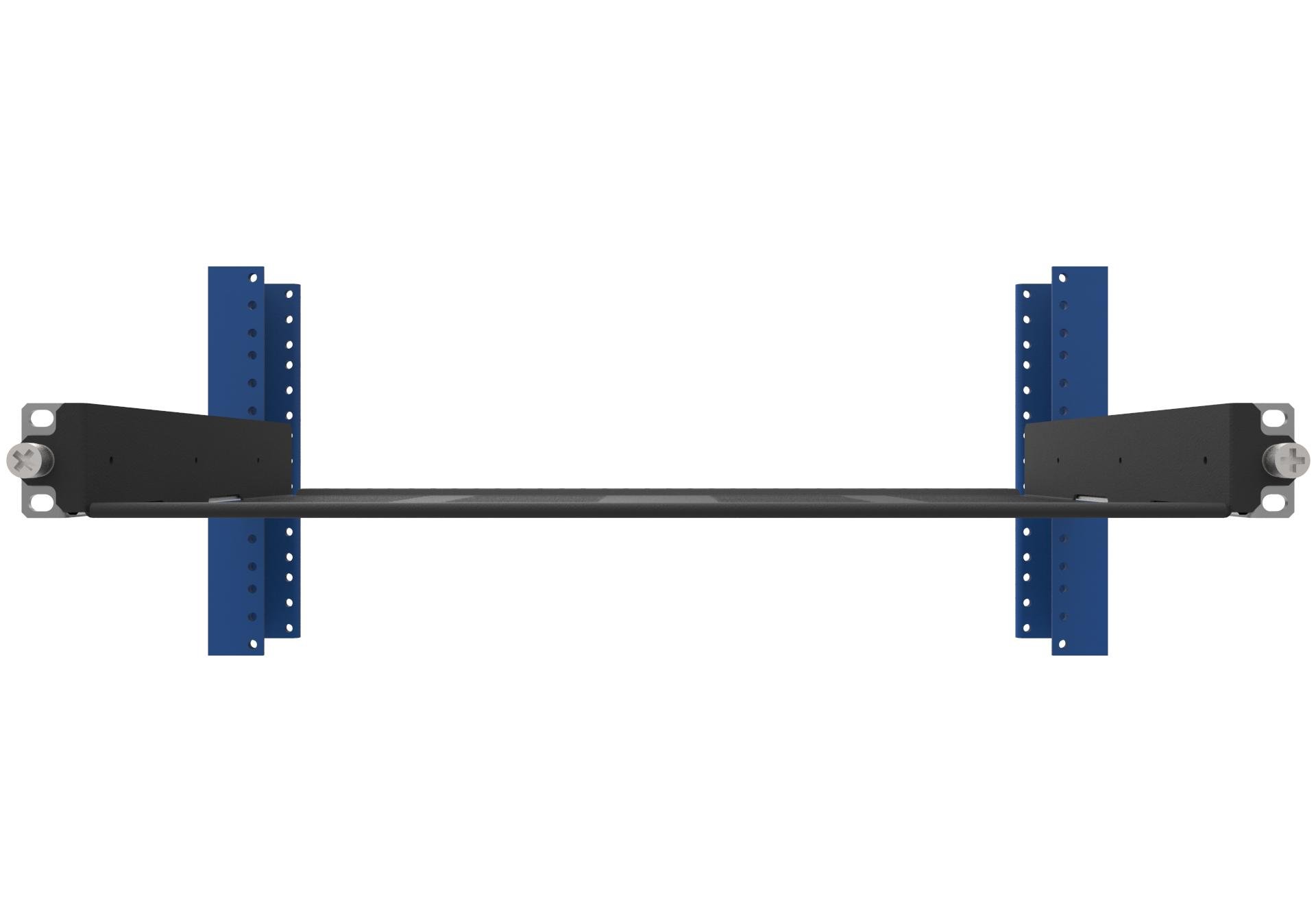 RackSolutions 1U 2 Post Sliding Cantilever Half Shelf for 19