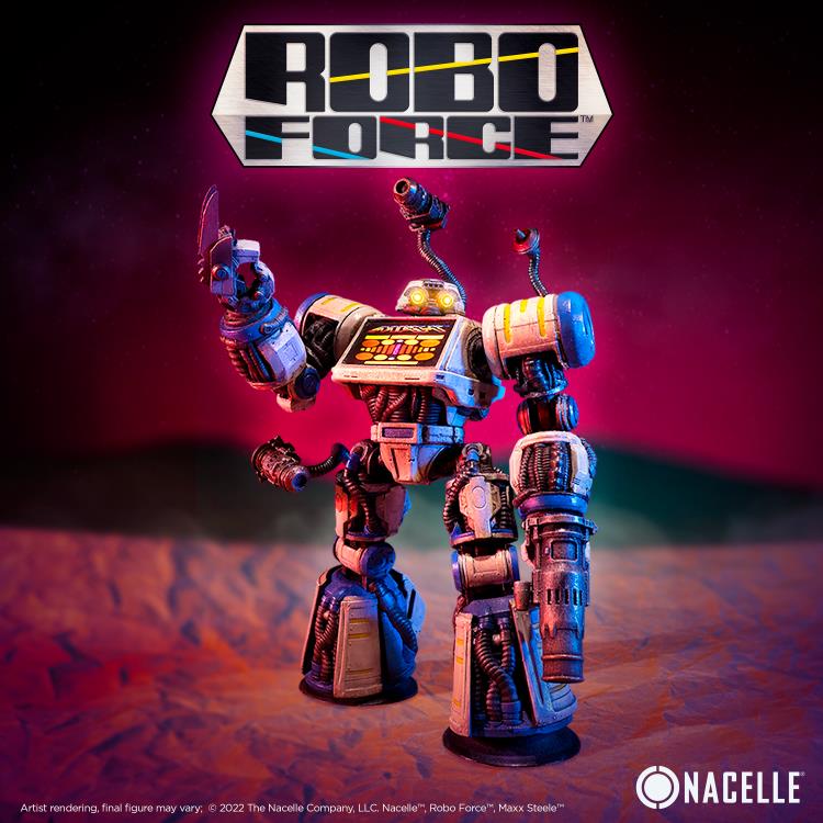 Robo Force Maxx 89 Action Figure - Collectible Robot Toy for Kids & Adults (Damaged Box) - Perfect for Display, Gifts & Battle Play Scenes