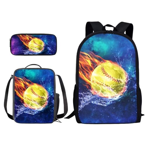 Galaxy Softball Fire Water