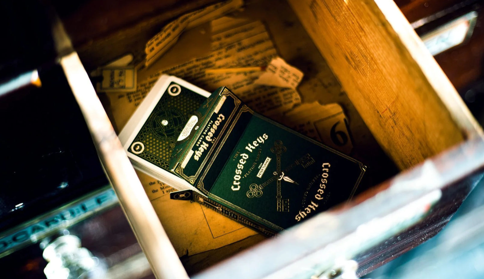 Crossed Keys Playing Cards 2nd Edition - Premium Deck for Poker, Magic Tricks & Card Games | Perfect for Game Nights & Collectors