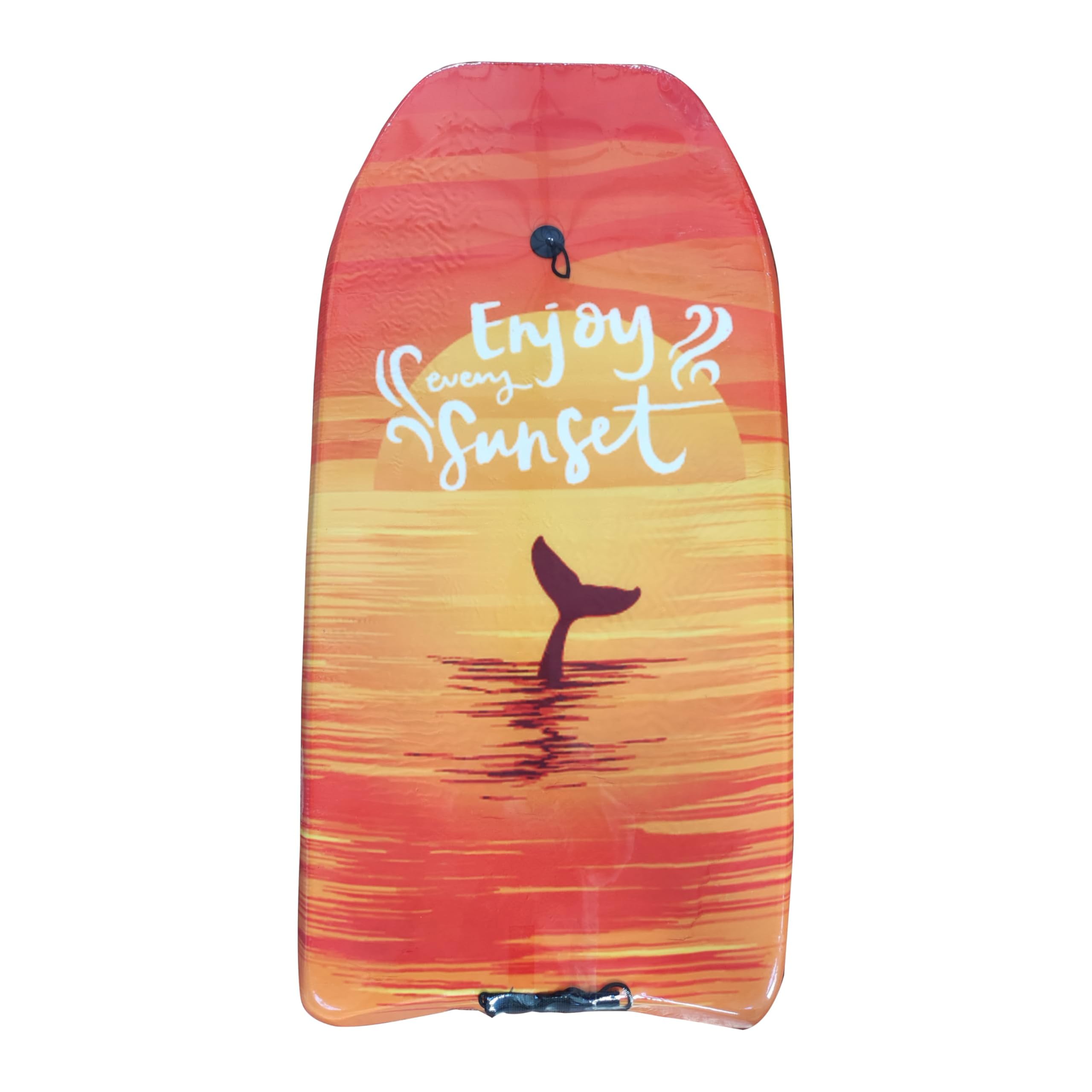 Premium Lightweight & Durable Boogie Board for Adults - Beach Bodyboard with Leash & Slick Bottom for Surfing, Wave Riding & Summer Water Sports
