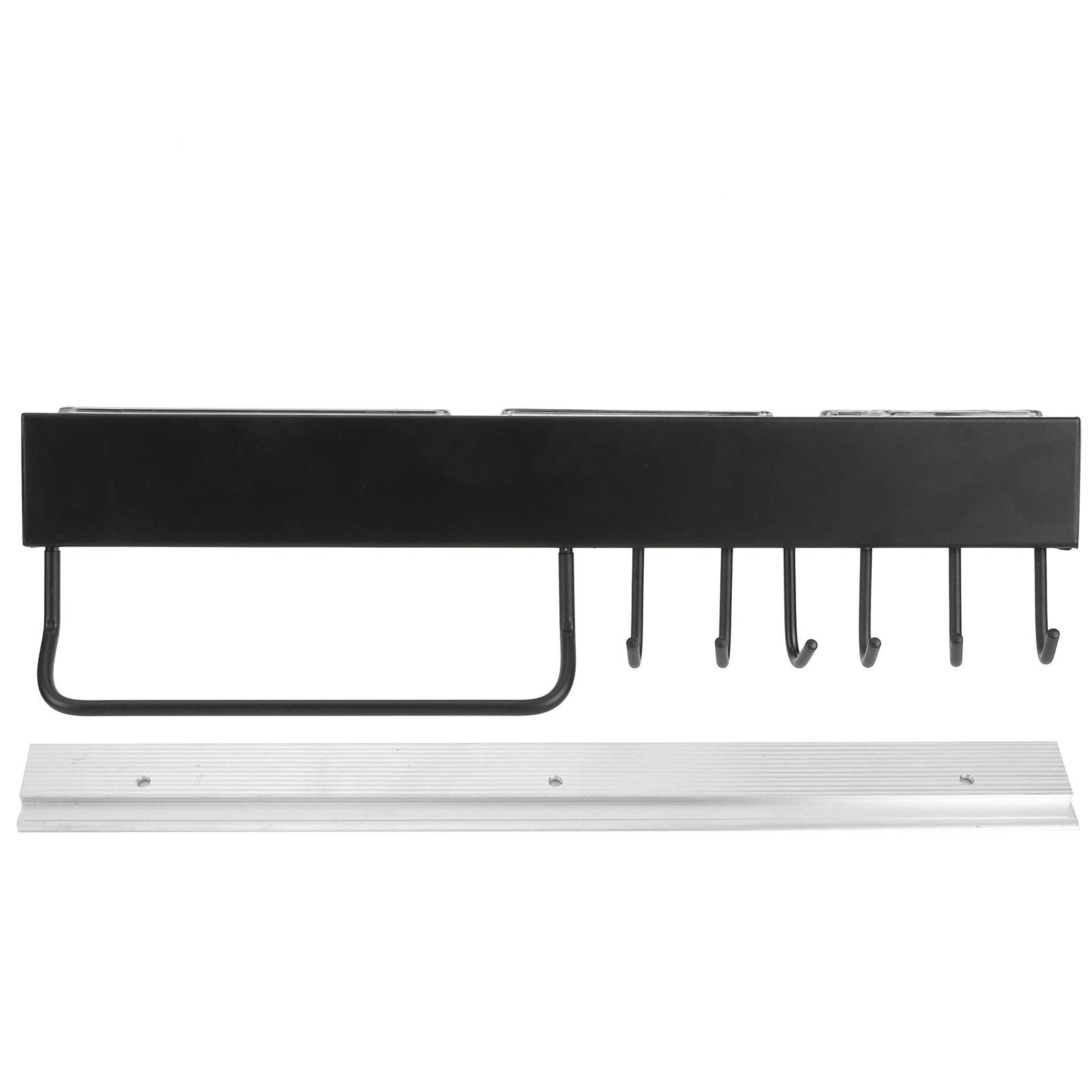 Upgraded 40cm Wall Mounted Kitchen Rack Holder - Durable & Easy to Clean Space Saving Organizer for Spices, Utensils & Cooking Supplies | Perfect for Small Kitchens & Apartment Living