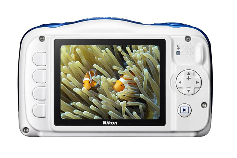 Nikon COOLPIX W100 Waterproof Digital Camera - 13.2MP, 3x Zoom, 1080p HD Video - Perfect for Underwater Photography, Travel & Outdoor Adventures