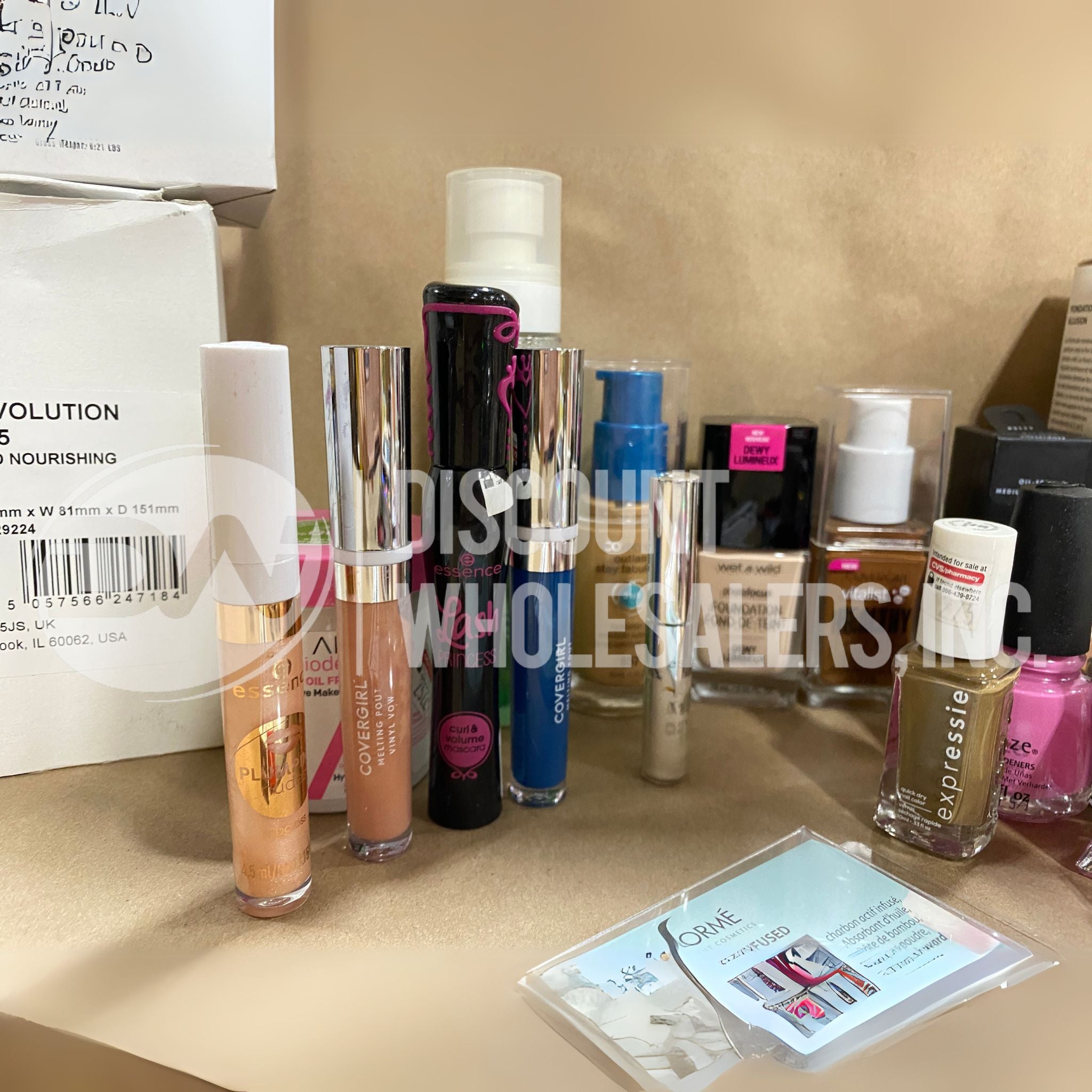 Wholesale Cosmetic DWI Mix - 250 Pcs Box | Professional Makeup Blending & Contouring Kit for Salons & Makeup Artists