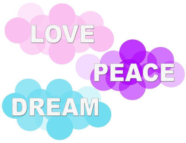 Word Bubble & Dots Wall Decal - Creative Room Mural for Kids Bedroom, Playroom & Classroom Decor - Easy Peel & Stick Wall Art for Home & Office