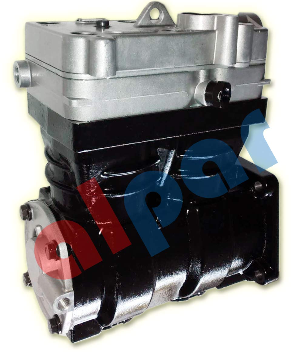 Volvo FH12 FM12 D12 D12A Air Brake Compressor Replacement - OEM 85000396 - Heavy Duty Truck Engine Part for Reliable Braking Performance