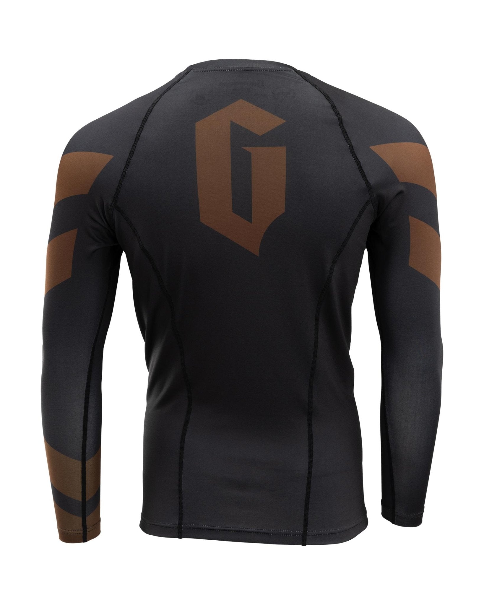 Men's Long Sleeve Pro Ranked Rash Guard - UPF 50+ Sun Protection for Surfing, MMA & Water Sports