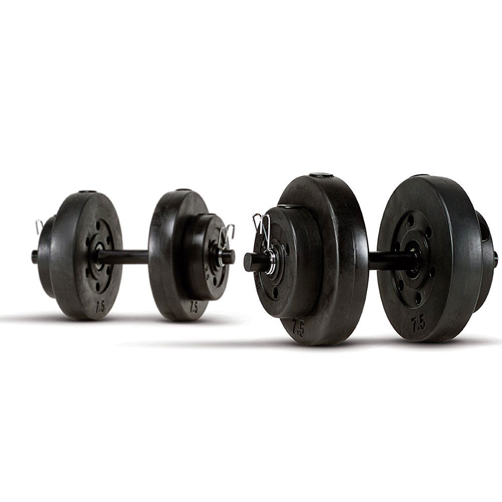 Marcy VB 40 40lb Vinyl Dumbbell Set - Home Gym Equipment for Strength Training & Weightlifting | Perfect for Home Workouts, CrossFit & Fitness Enthusiasts