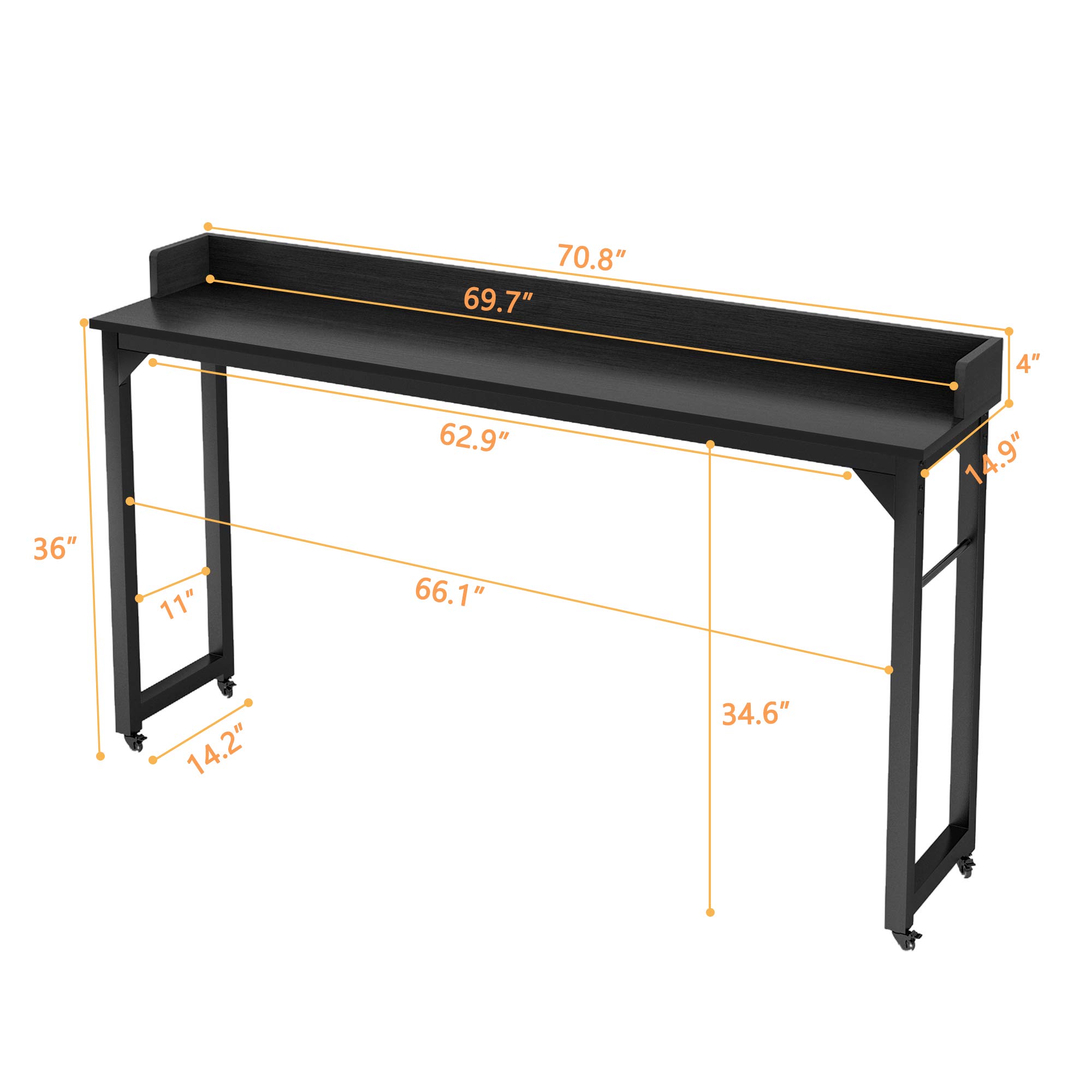 OUTDOOR DOIT Adjustable Overbed Table - 16