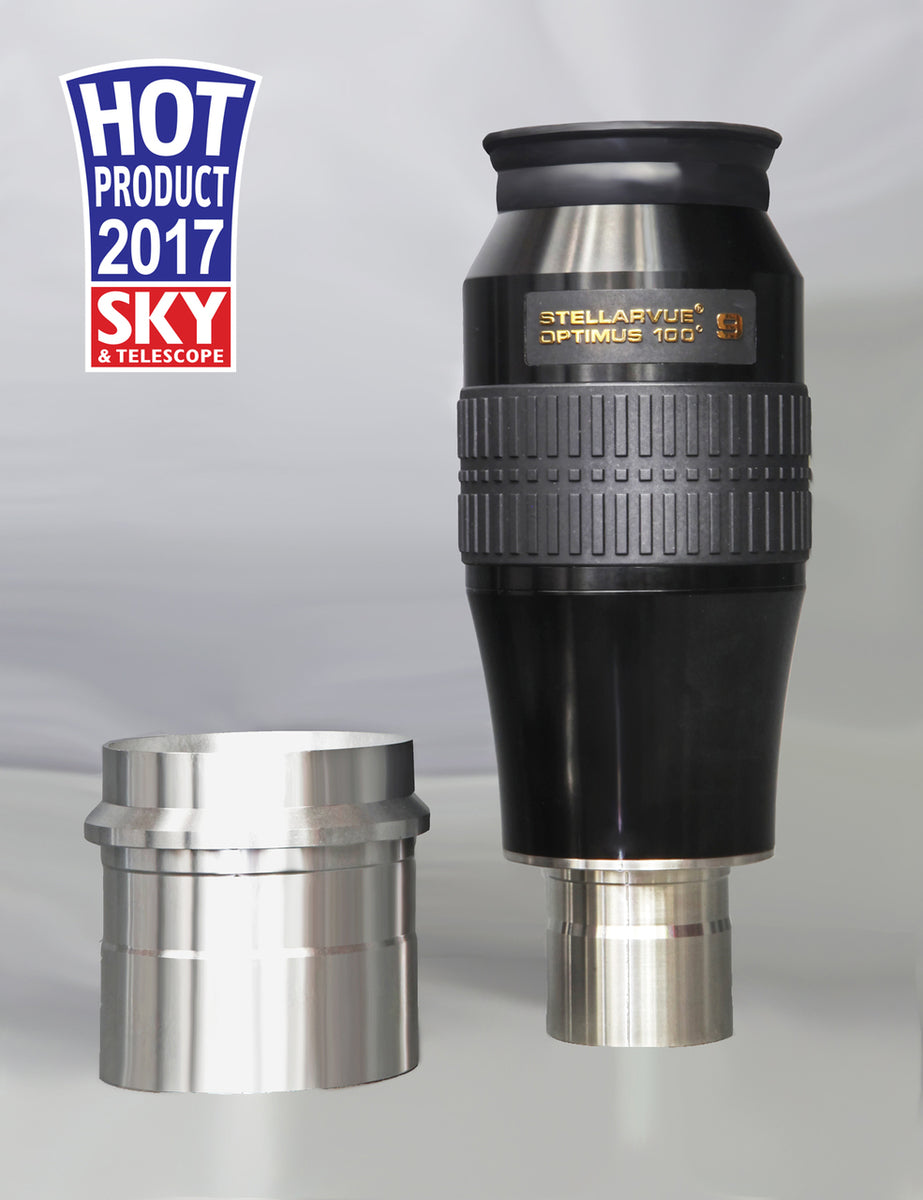 Optimus 9mm 110° Wide Angle Eyepiece for Telescopes - 1.25