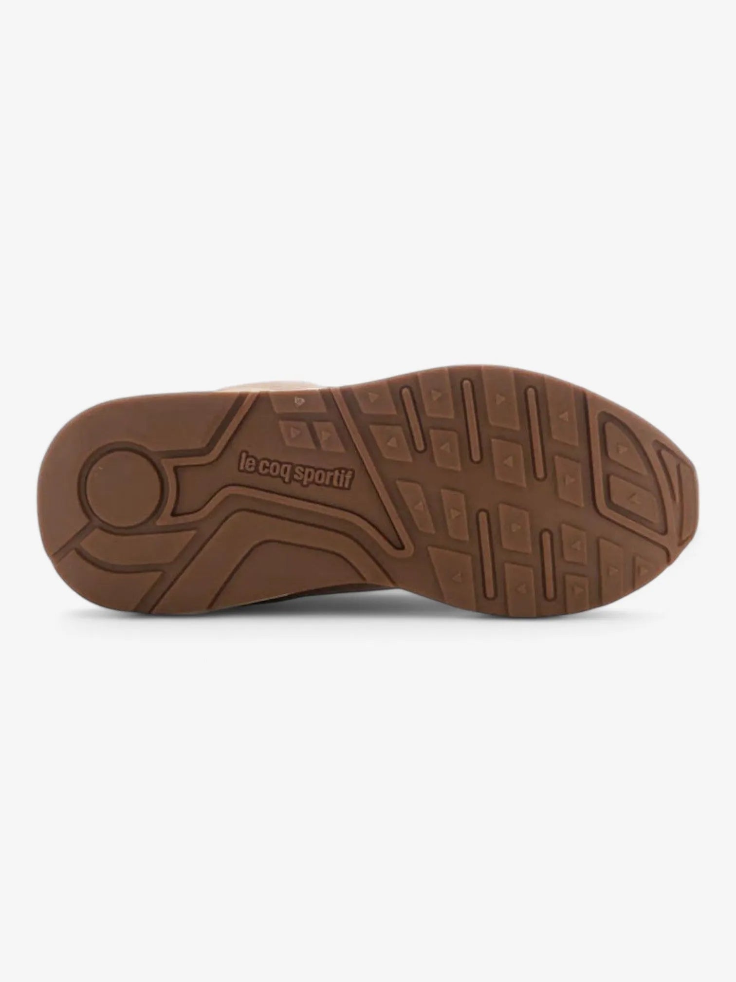 Le Coq Sportif R1000 Ripstop Sneakers - Beige, Brown & Blue Running Shoes for Men | Lightweight Comfortable Athletic Footwear for Jogging, Gym & Casual Wear