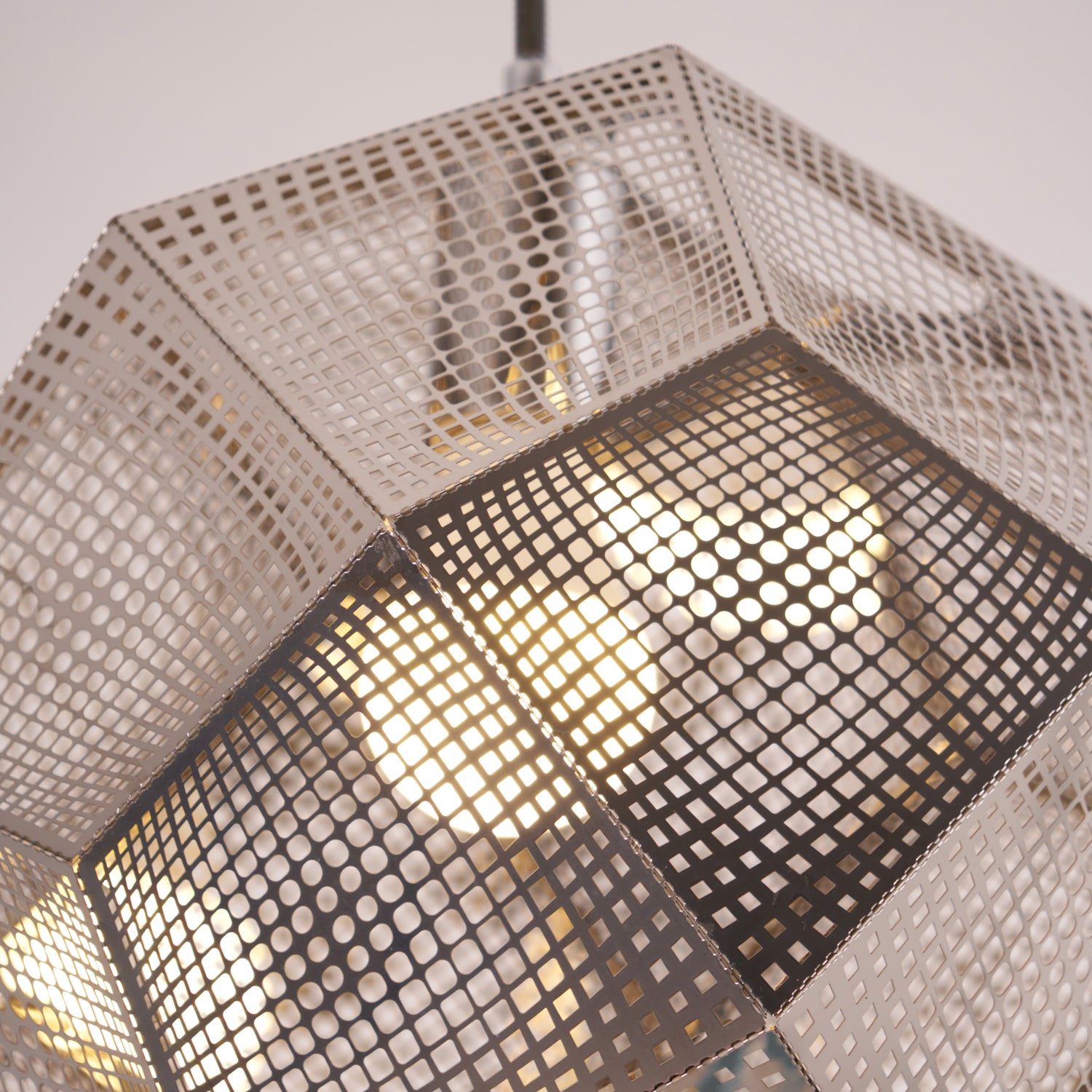 Modern Etch Pendant Light - Handcrafted Glass Shade with Adjustable Hanging Cord - Perfect for Kitchen Island, Dining Room & Bedroom Lighting Decor