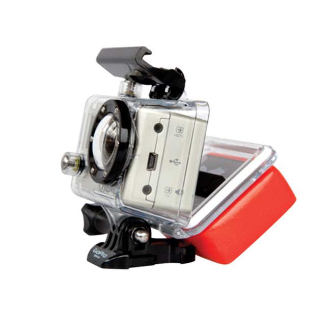 MaximalPower Floaty Sponge Backdoor Case with 3M Adhesive Tape - Compatible with GoPro Hero3+ & Hero4 Cameras - Perfect for Water Sports, Surfing & Underwater Photography