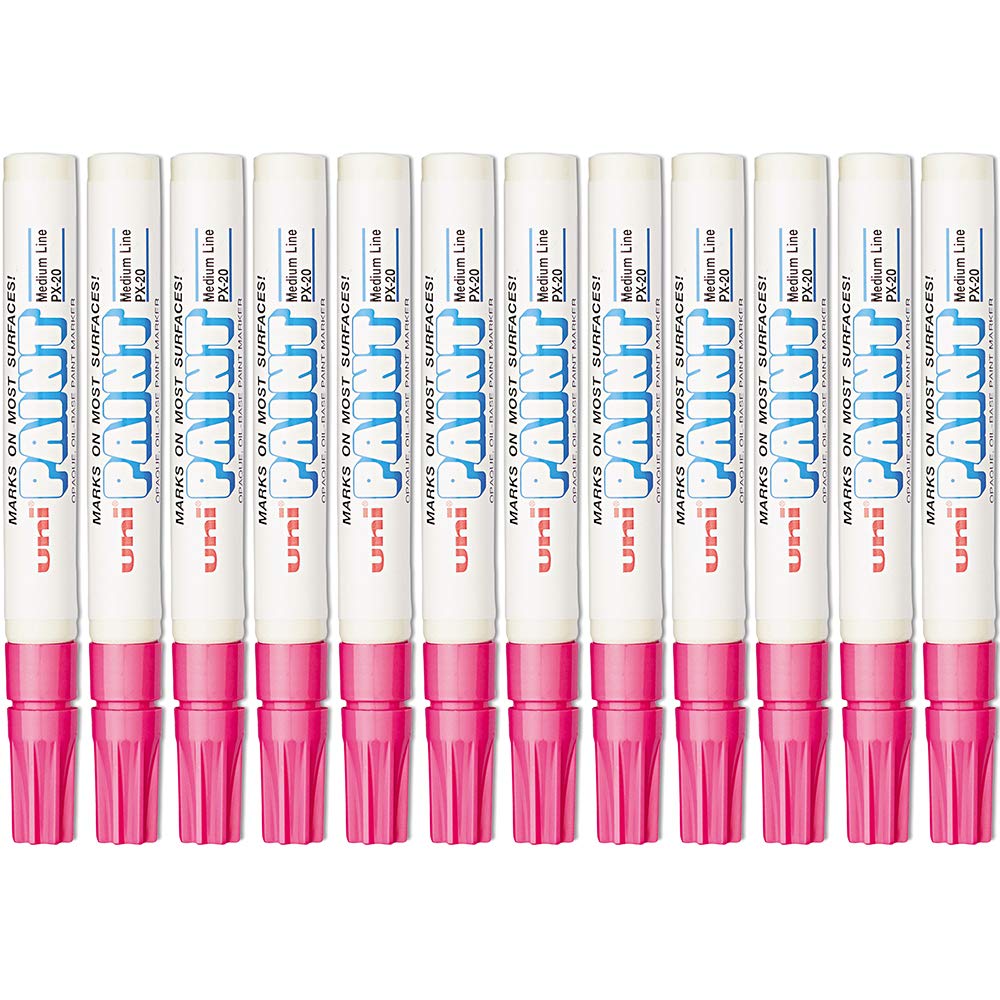 3-Pack Sanford Uni-Paint Markers - Medium Point Pink (63611) - Perfect for DIY Crafts, Art Projects & Home Decor