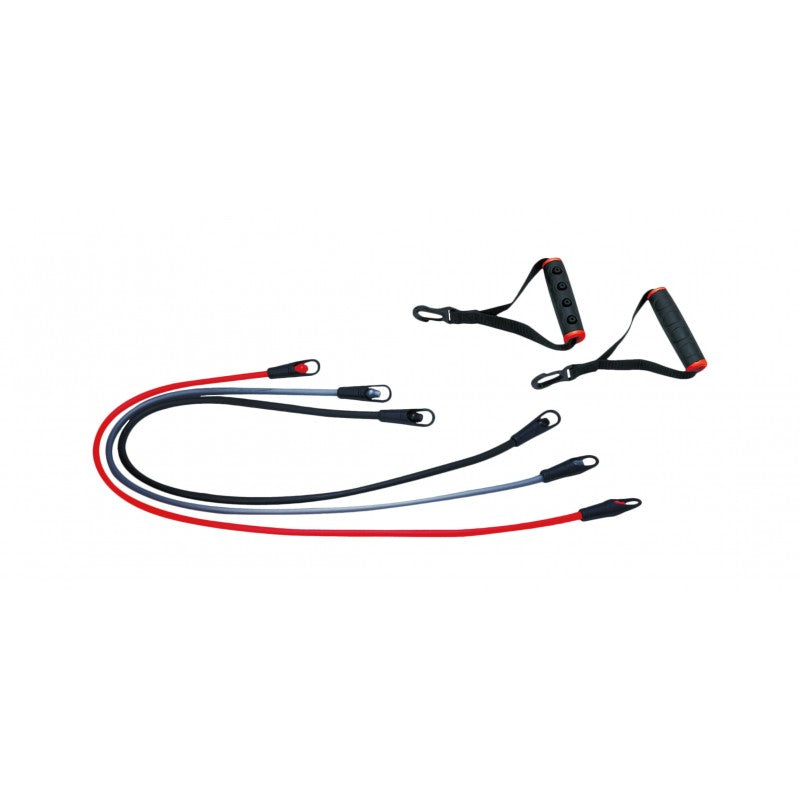 Adjustable Resistance Bands Set for Home Workouts, Strength Training, Physical Therapy - Stretch Exercise Bands for Men & Women - Perfect for Gym, Yoga, Pilates, and Rehabilitation