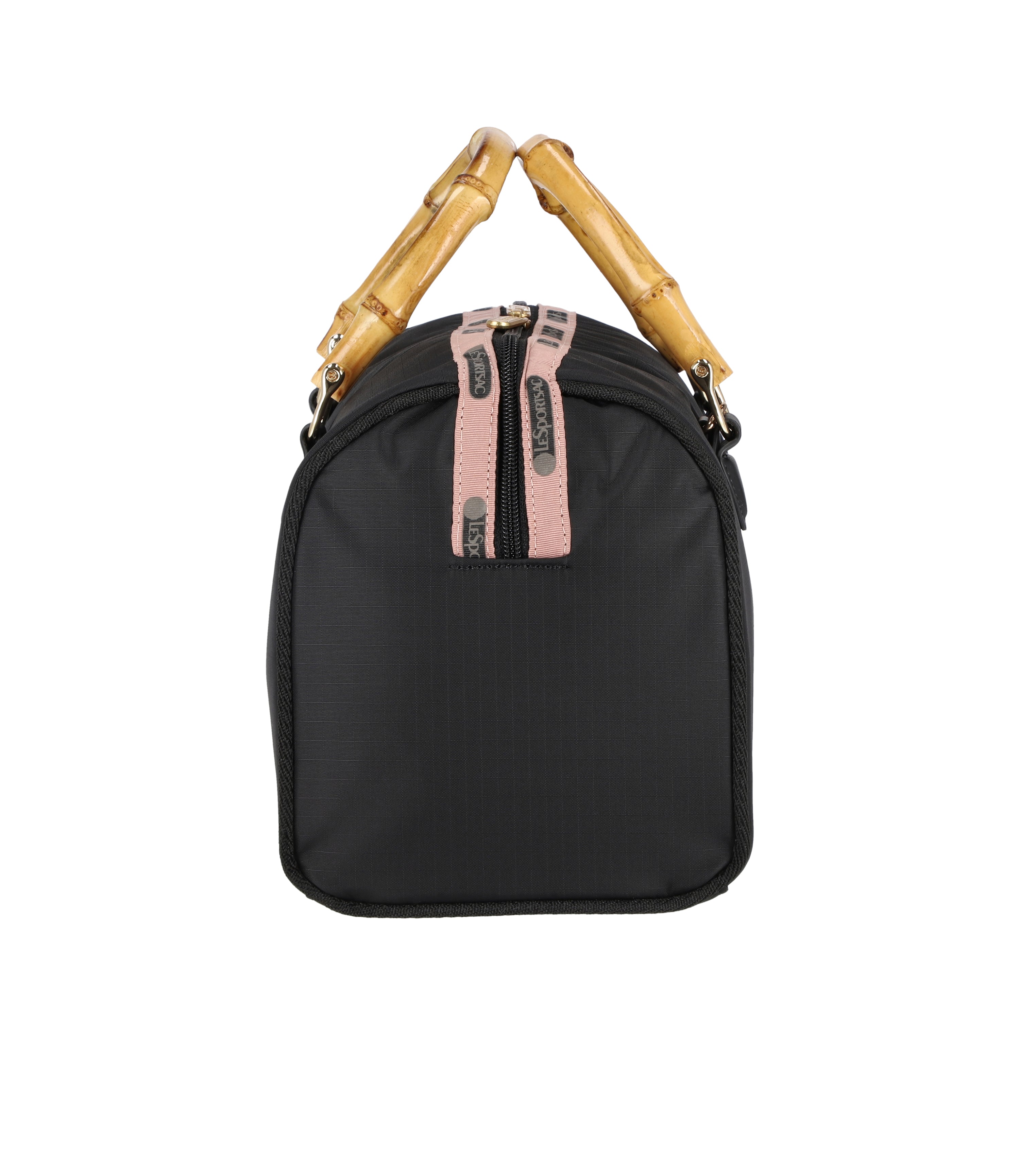 Premium Medium Bamboo Boston Bag - Eco-Friendly & Stylish Tote for Shopping, Beach, and Everyday Use