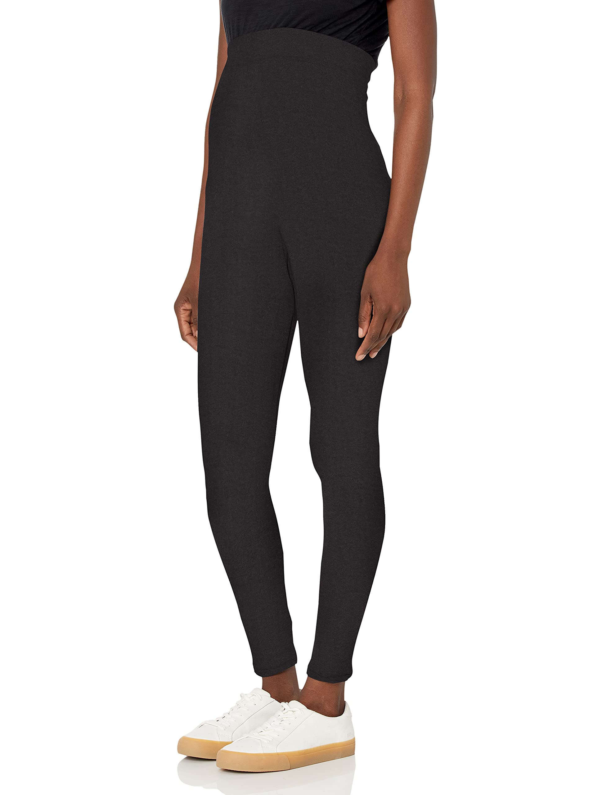 Motherhood Maternity Women's Maternity Pull-On Fleece Leggings - Soft & Stretchy Pregnancy Pants for Comfort & Warmth | Perfect for Everyday Wear, Lounging & Winter Maternity Outfits