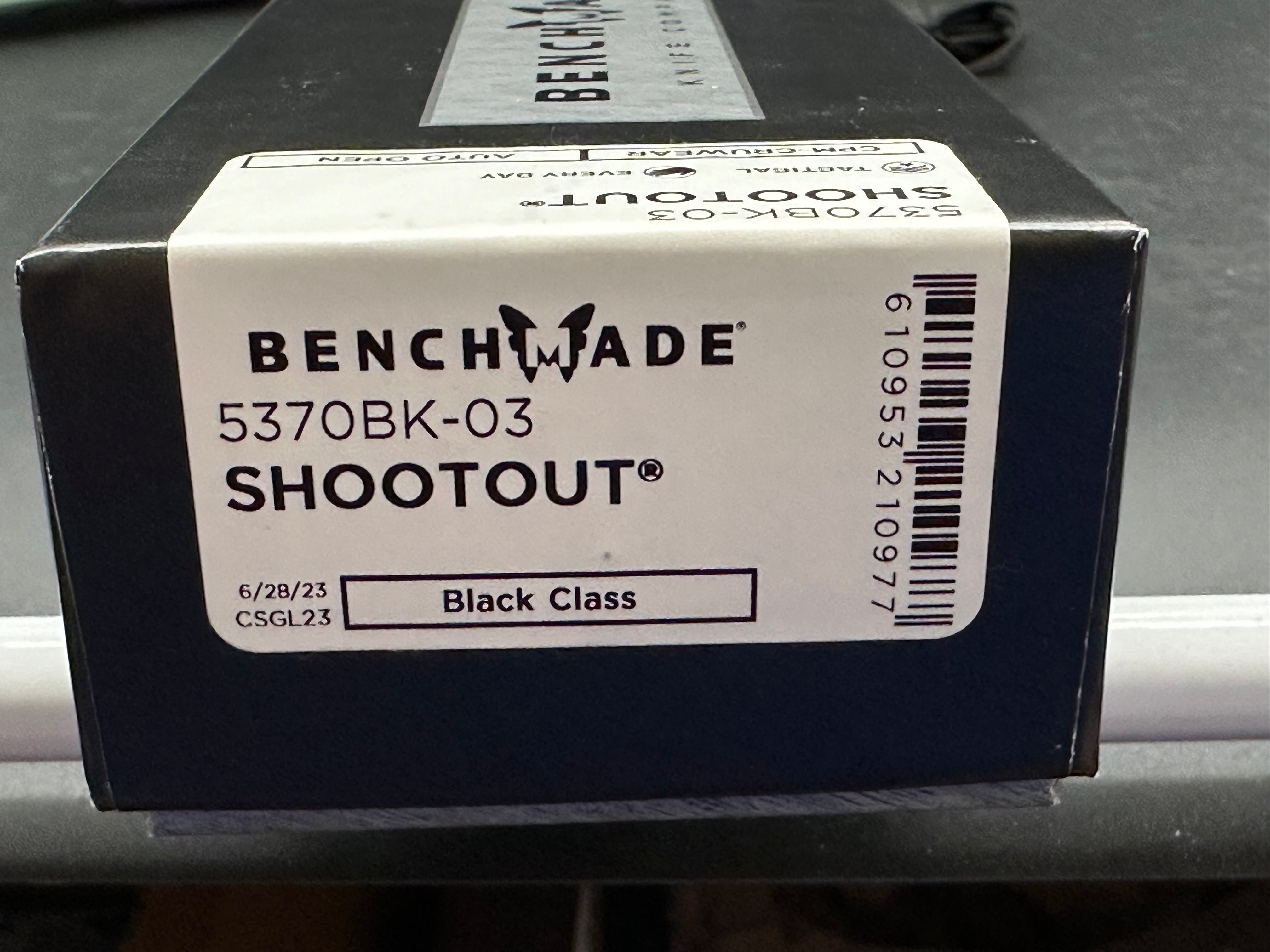 Benchmade Shootout OTF Automatic Knife - 3.5