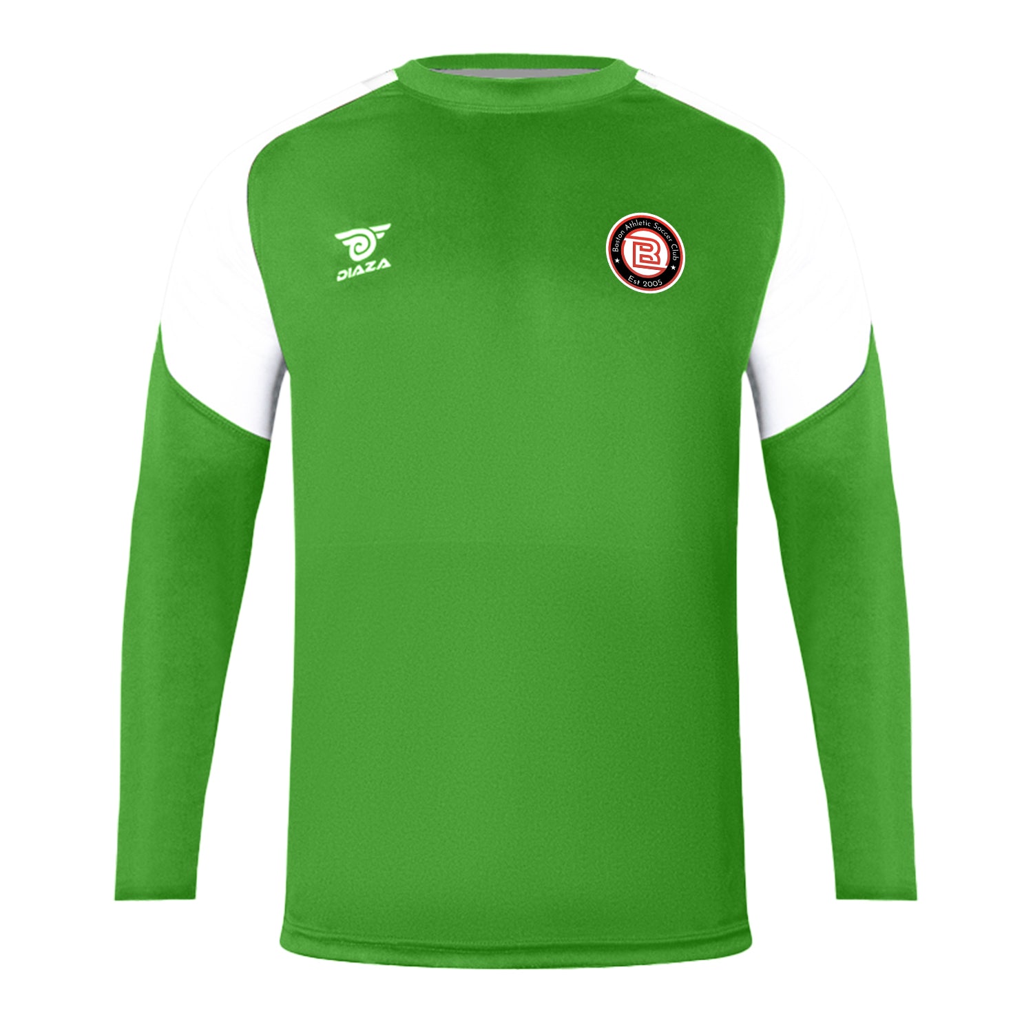 Boston Athletic Soccer Long Sleeve Training Jersey - Breathable Performance Shirt for Men & Women - Perfect for Soccer Practice, Gym Workouts & Outdoor Sports