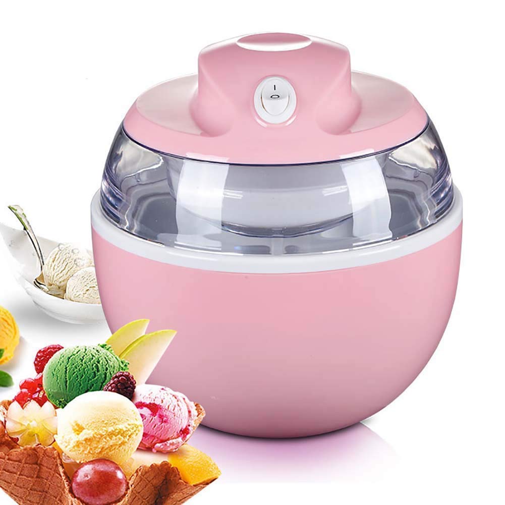 Automatic Ice Cream Maker 0.6L - Frozen Yogurt & Sorbet Machine - Make Homemade Ice Cream in 15 Minutes | Perfect for Family Desserts, Parties & Summer Treats