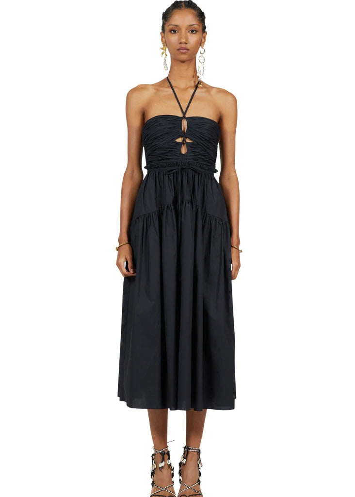 Ella Dress Noir - Elegant Black Dress for Women | Perfect for Evening Parties, Date Nights & Special Occasions