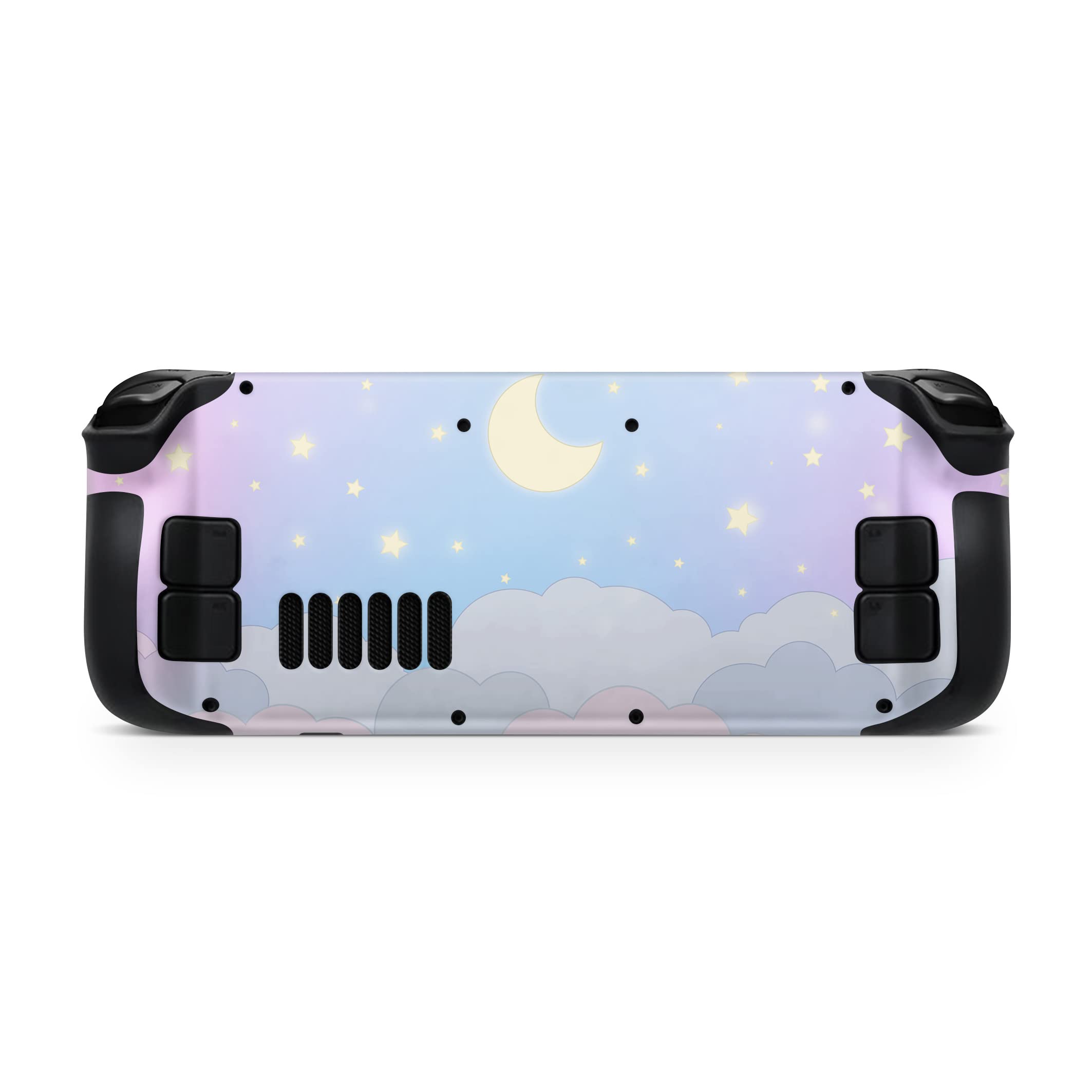 Pastel Starry Sky Blue Premium 3M Vinyl Decal Skin for Steam Deck - Full Wrap Cover Compatible with LCD & OLED Models - Durable Protective Sticker for Gaming, Travel & Everyday Use