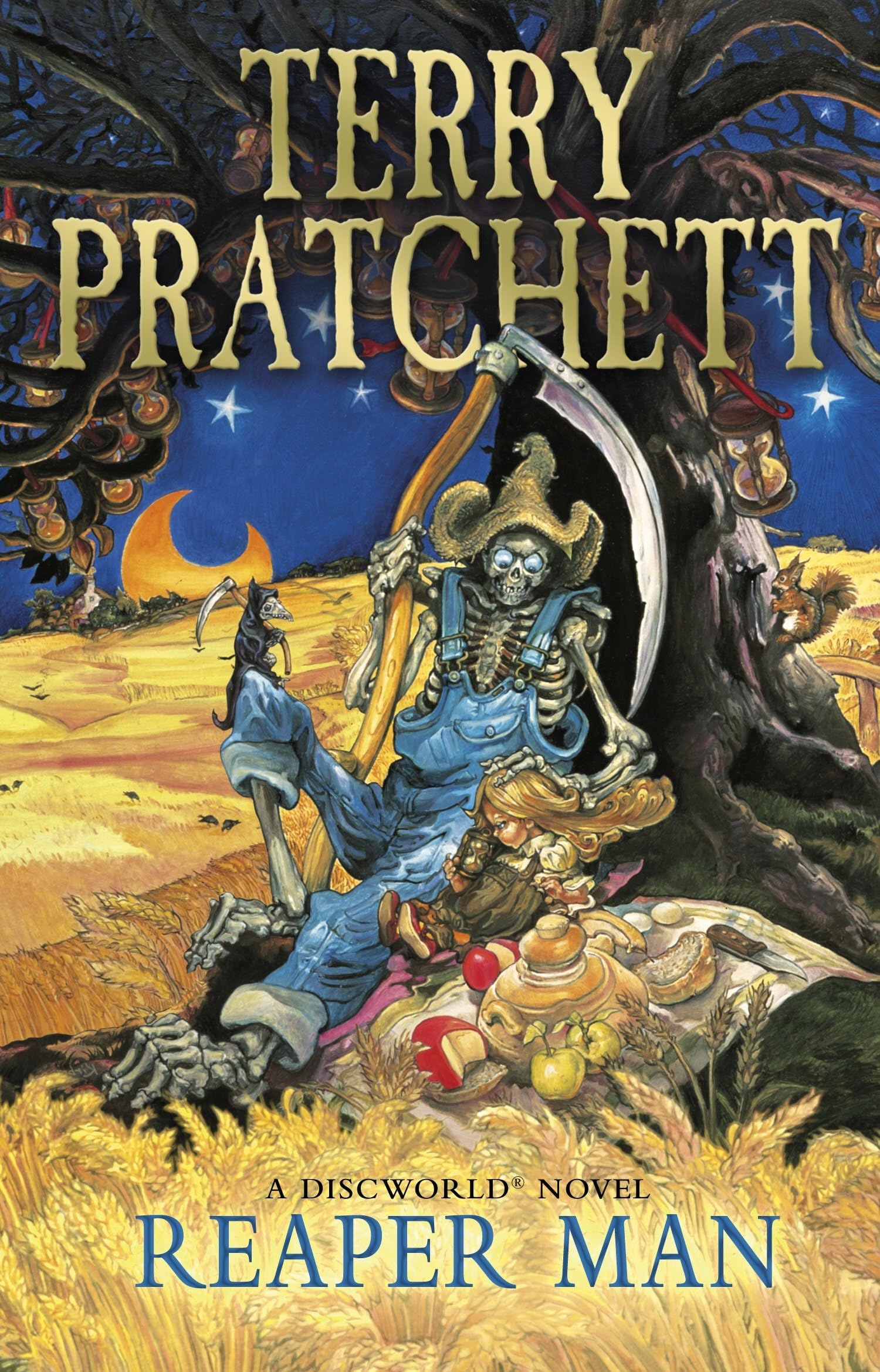 Reaper Man (Discworld Novel) by Terry Pratchett - Fantasy Comedy Book for Adults - Perfect for Fantasy Lovers & Discworld Fans