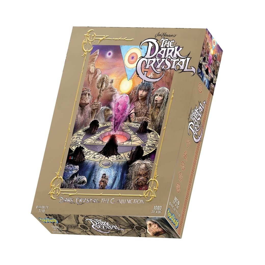 Dark Crystal: The Conjunction 1000-Piece Jigsaw Puzzle | Fantasy Movie Collectible | Perfect for Family Game Night & Puzzle Enthusiasts